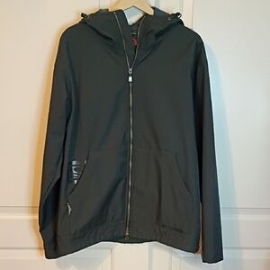 Scott Freestyle Gray 100% Nylon Jacket Size Large
